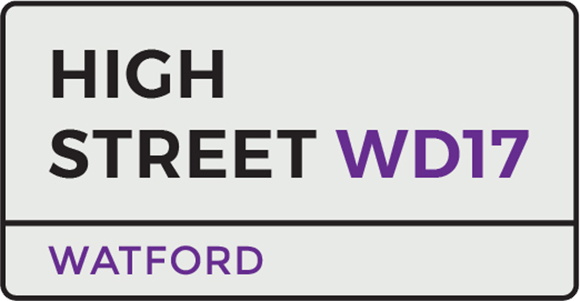 Watford Street Sign